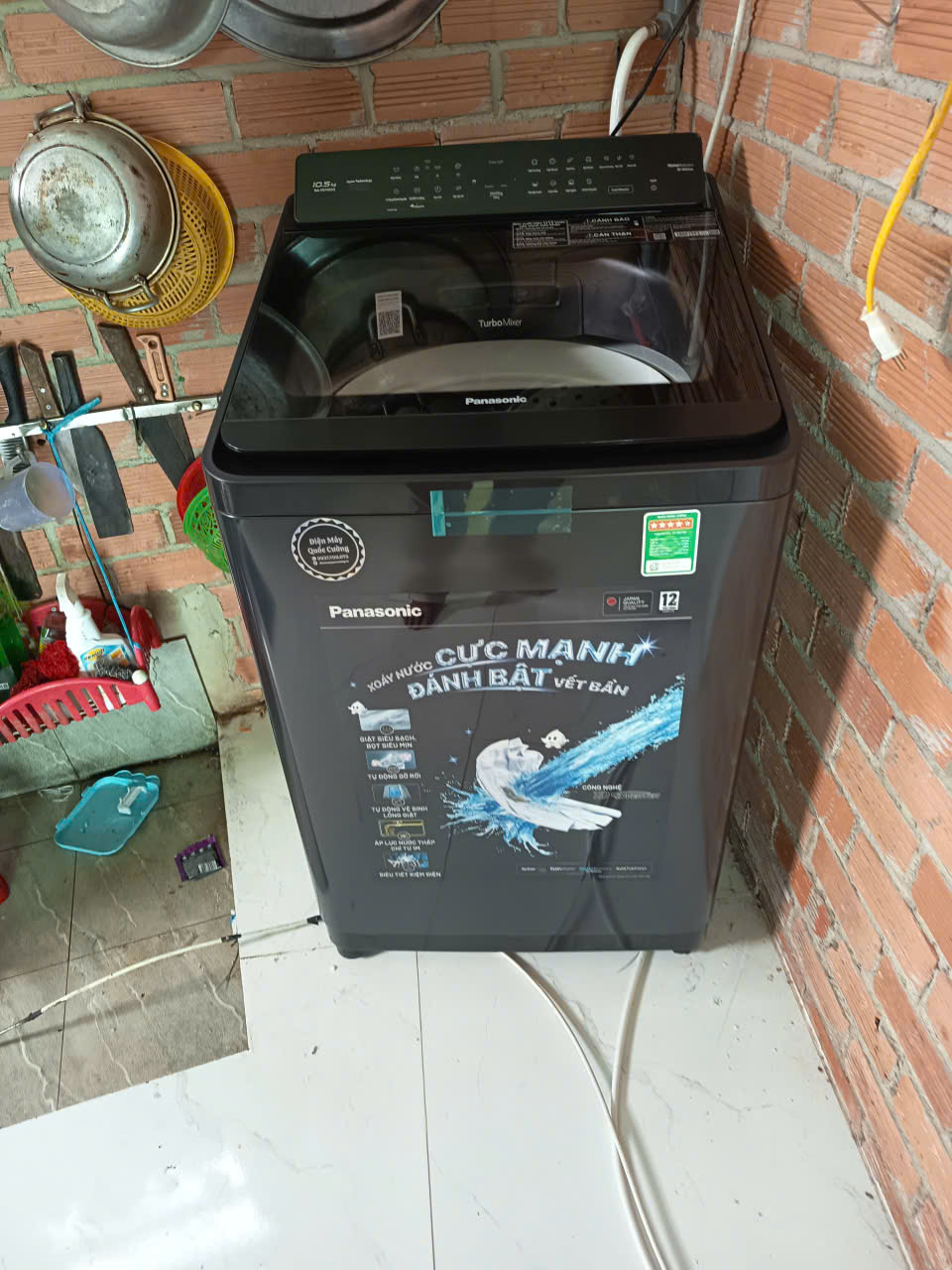 Máy Giặt Panasonic Inverter 10.5 Kg NA-FD105X3BV