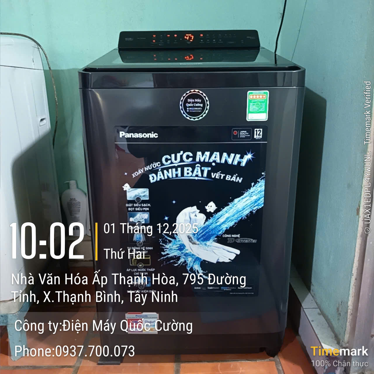 Máy Giặt Panasonic Inverter 10.5 Kg NA-FD105X3BV