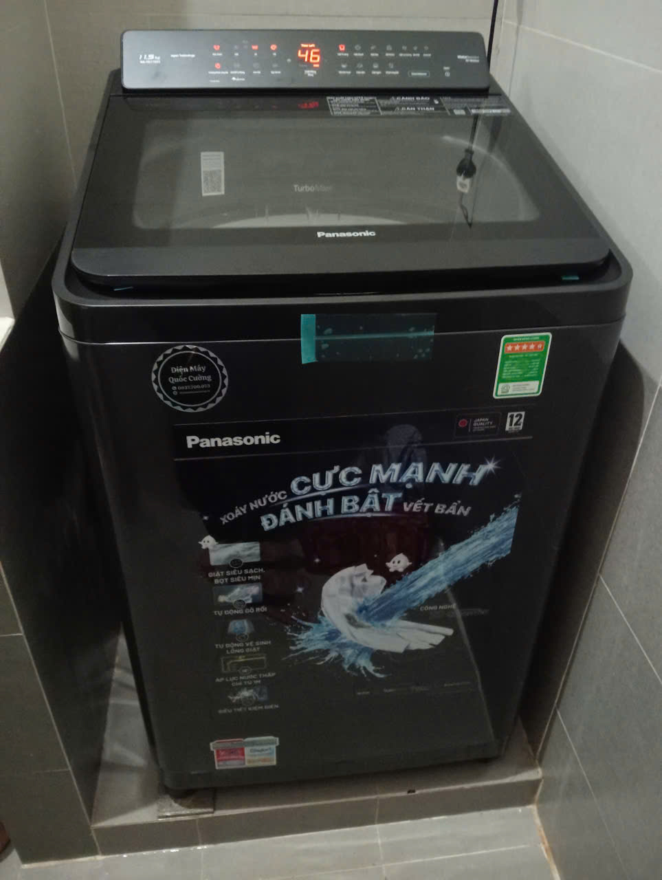 Máy Giặt Panasonic Inverter 11.5 Kg NA-FD115X3BV