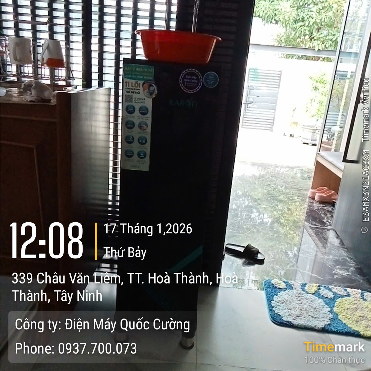 Máy lọc nước nóng lạnh Karofi KAD-M68