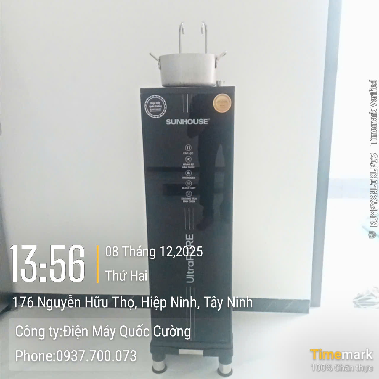 Máy lọc nước nóng lạnh SUNHOUSE SHA76624KL 11 Lõi