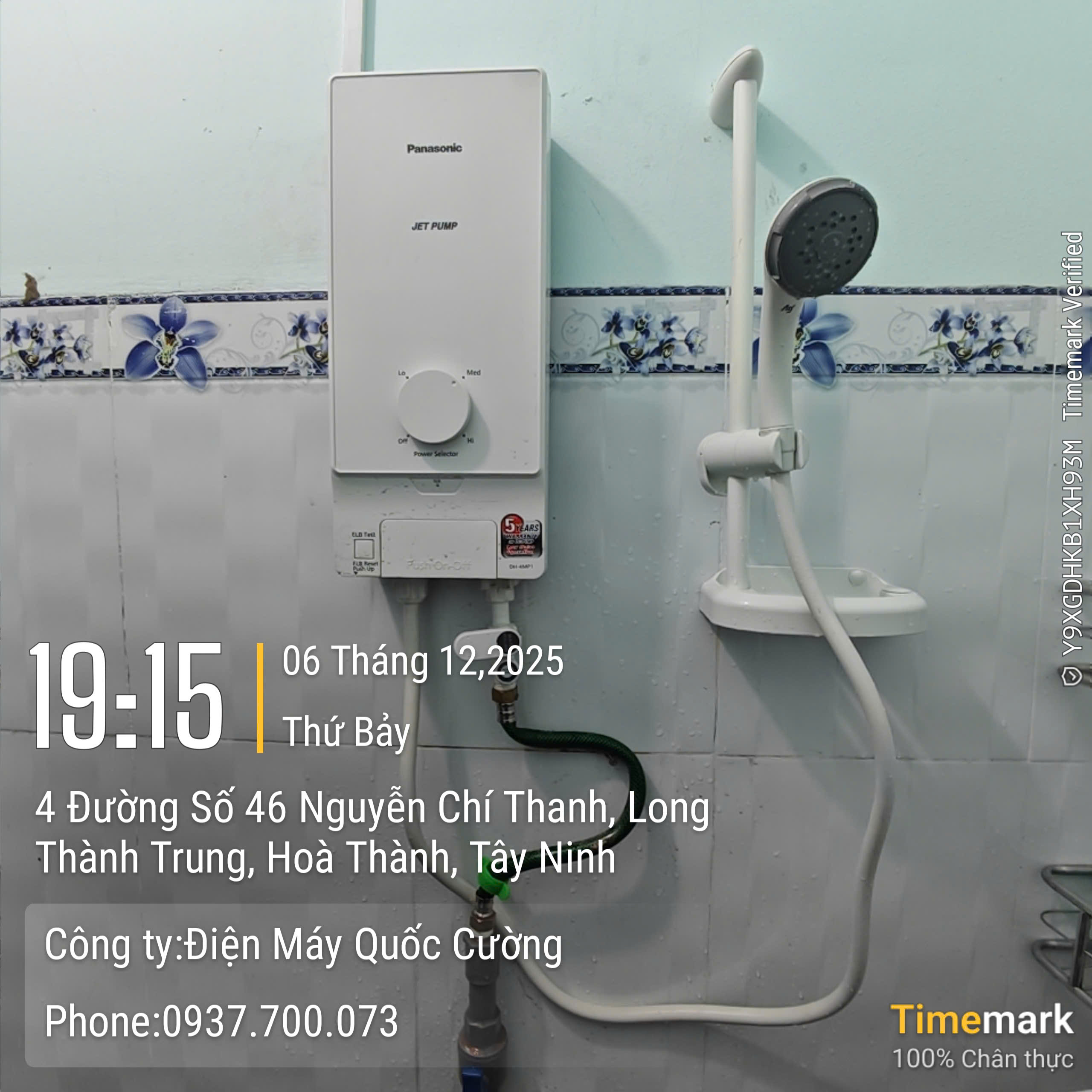 Máy nước nóng Panasonic DH-4MP1VW