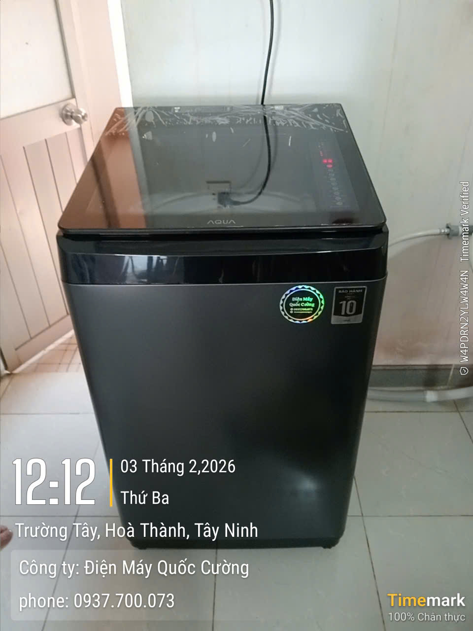 Máy Giặt Aqua 10 Kg AQW-U100FT
