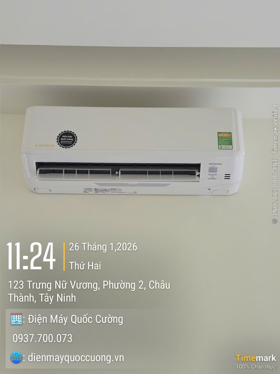 Máy lạnh Mitsubishi Heavy inverter 1.5HP SRK13YZP-W5