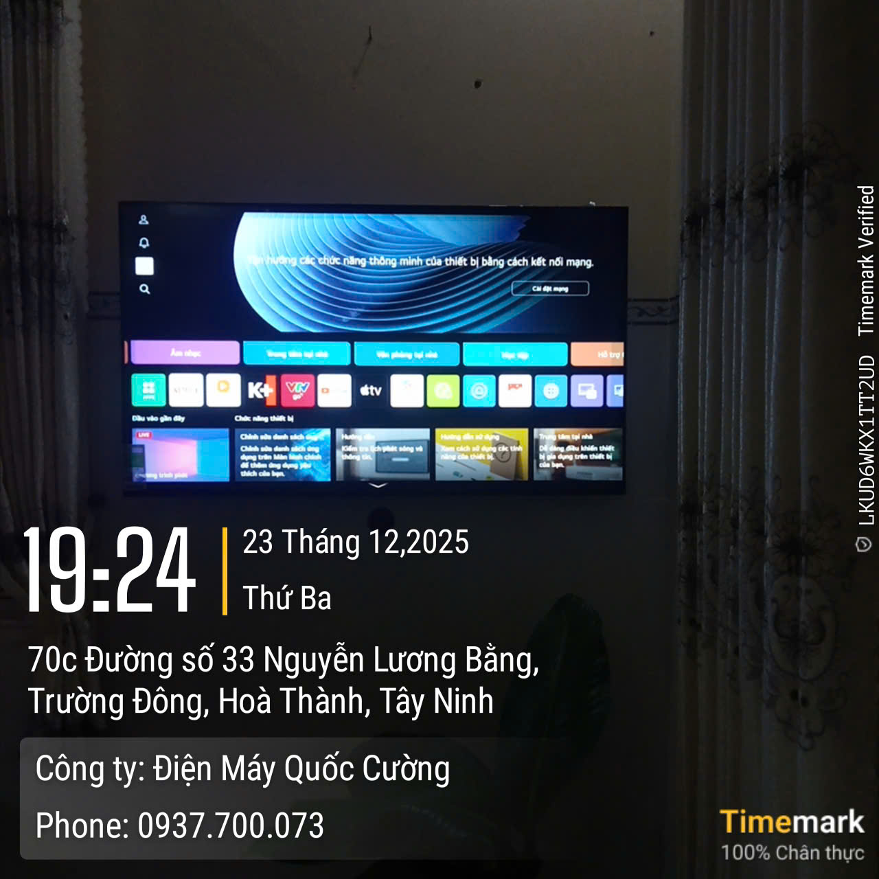 Smart Tivi LG AI 4K 55 Inch 55UA7350PSB