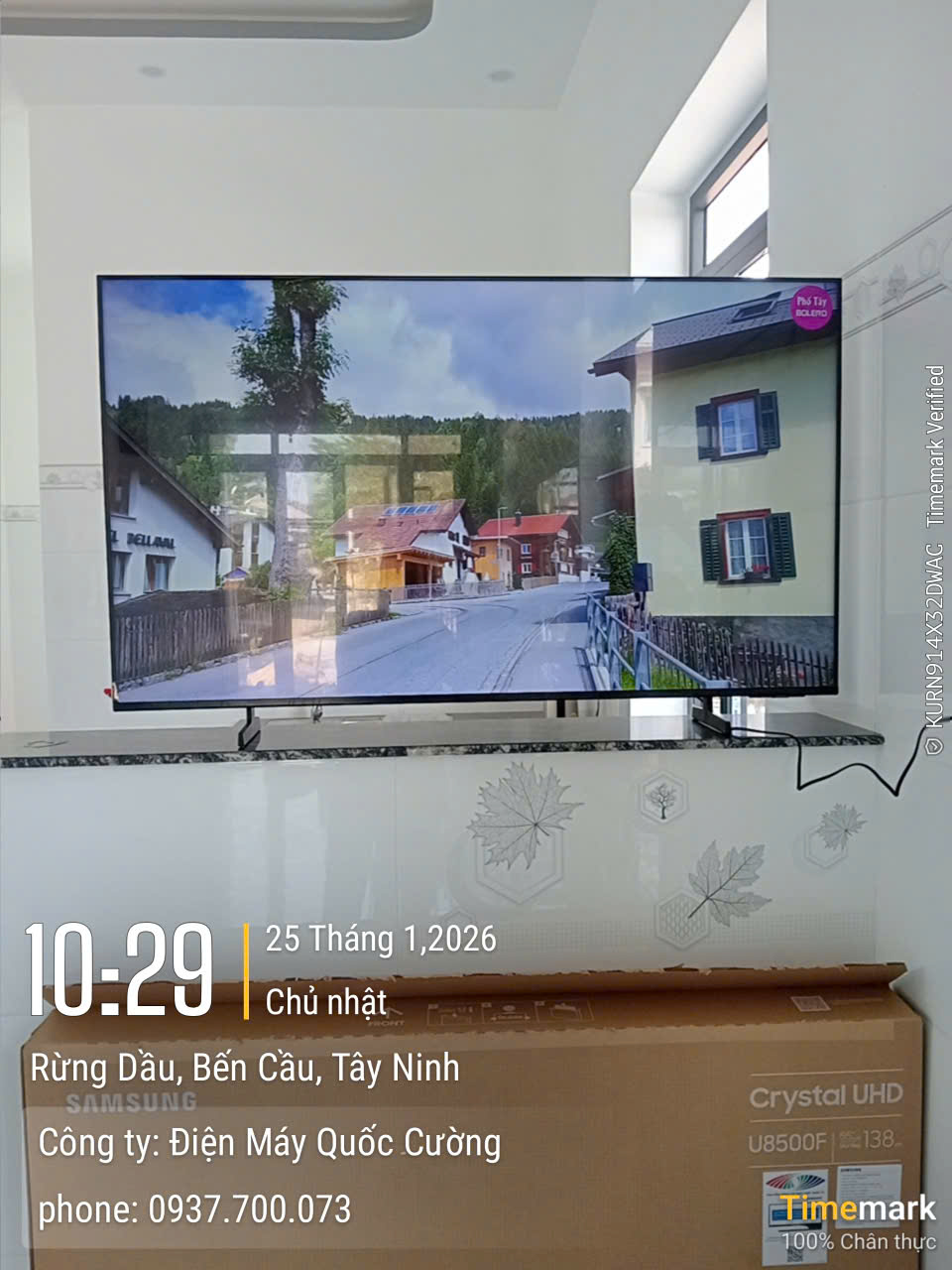 Smart Tivi Crystal UHD Samsung 4K 55 inch 55U8500