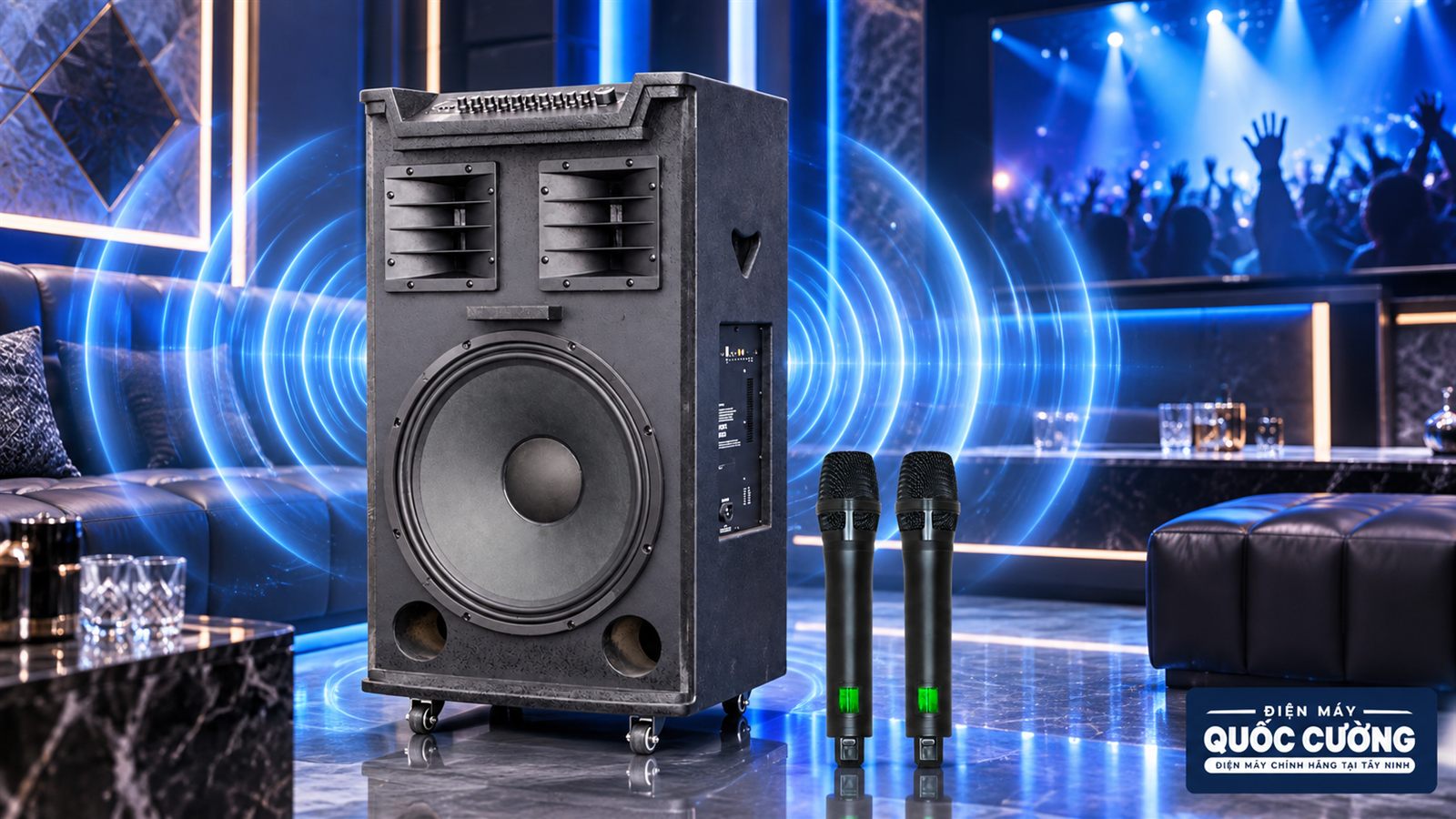 Loa SONCAMEDIA TOP 430 MAX công suất 600W RMS cho âm trường rộng