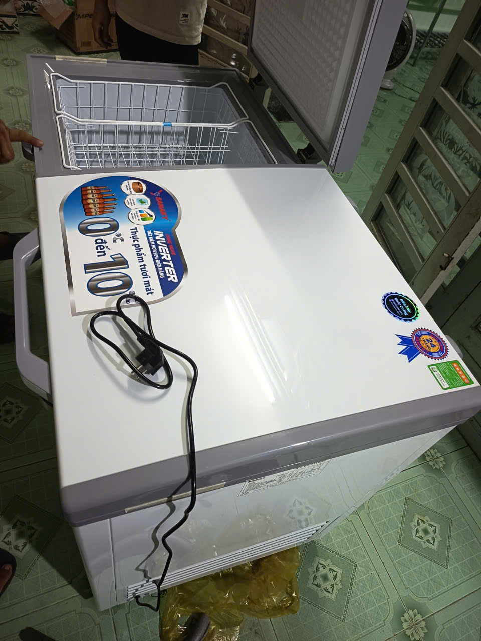 Tủ Đông Mát Sanaky Inverter 365 Lít VH-5699W3