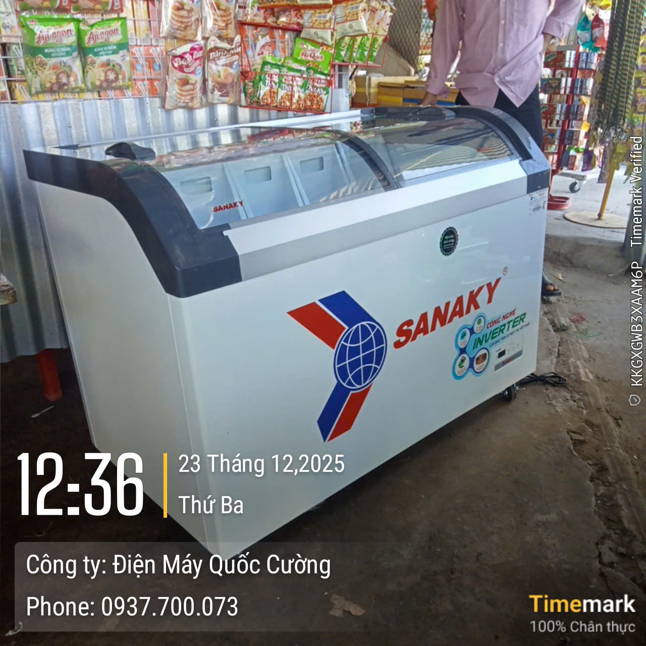 Tủ Đông Sanaky Inverter 350 lít VH-4899K3B