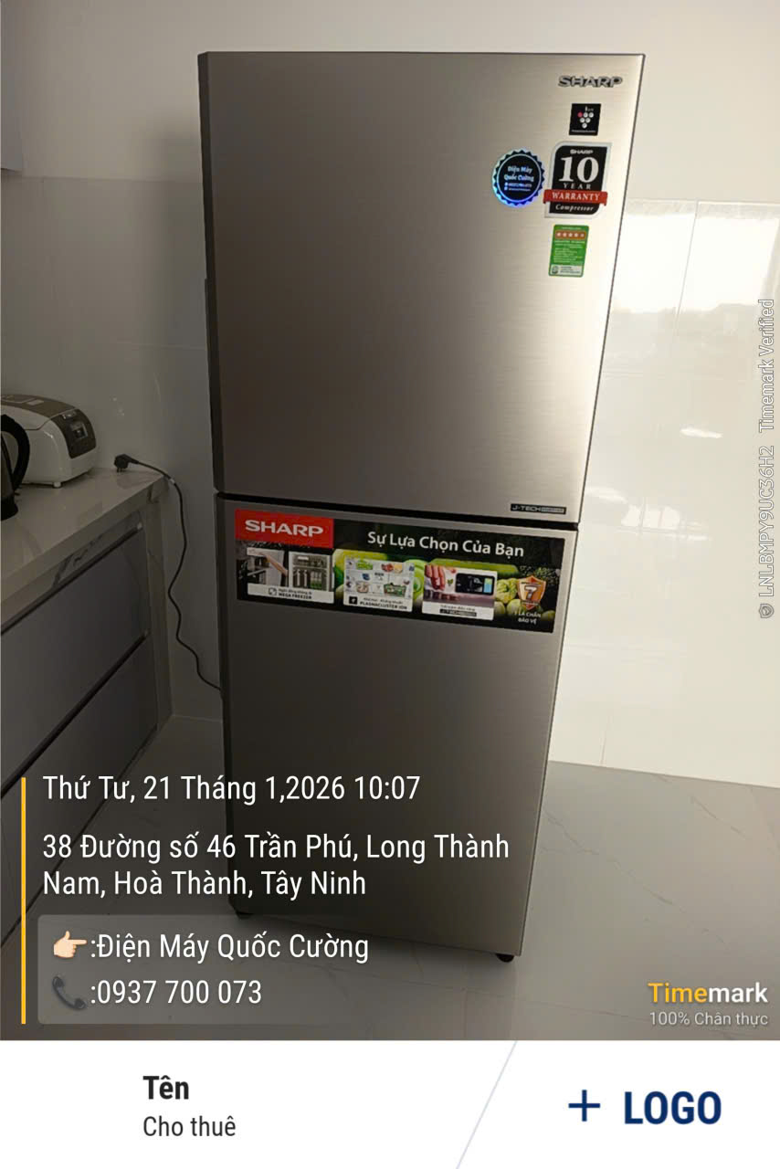 Tủ lạnh Sharp 330 lít SJ-XP352AE-SL