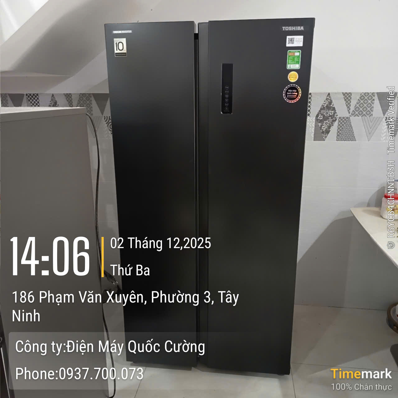 Tủ Lạnh Toshiba Inverter 555 Lít GR-RS696WI-PMV(60)-AG