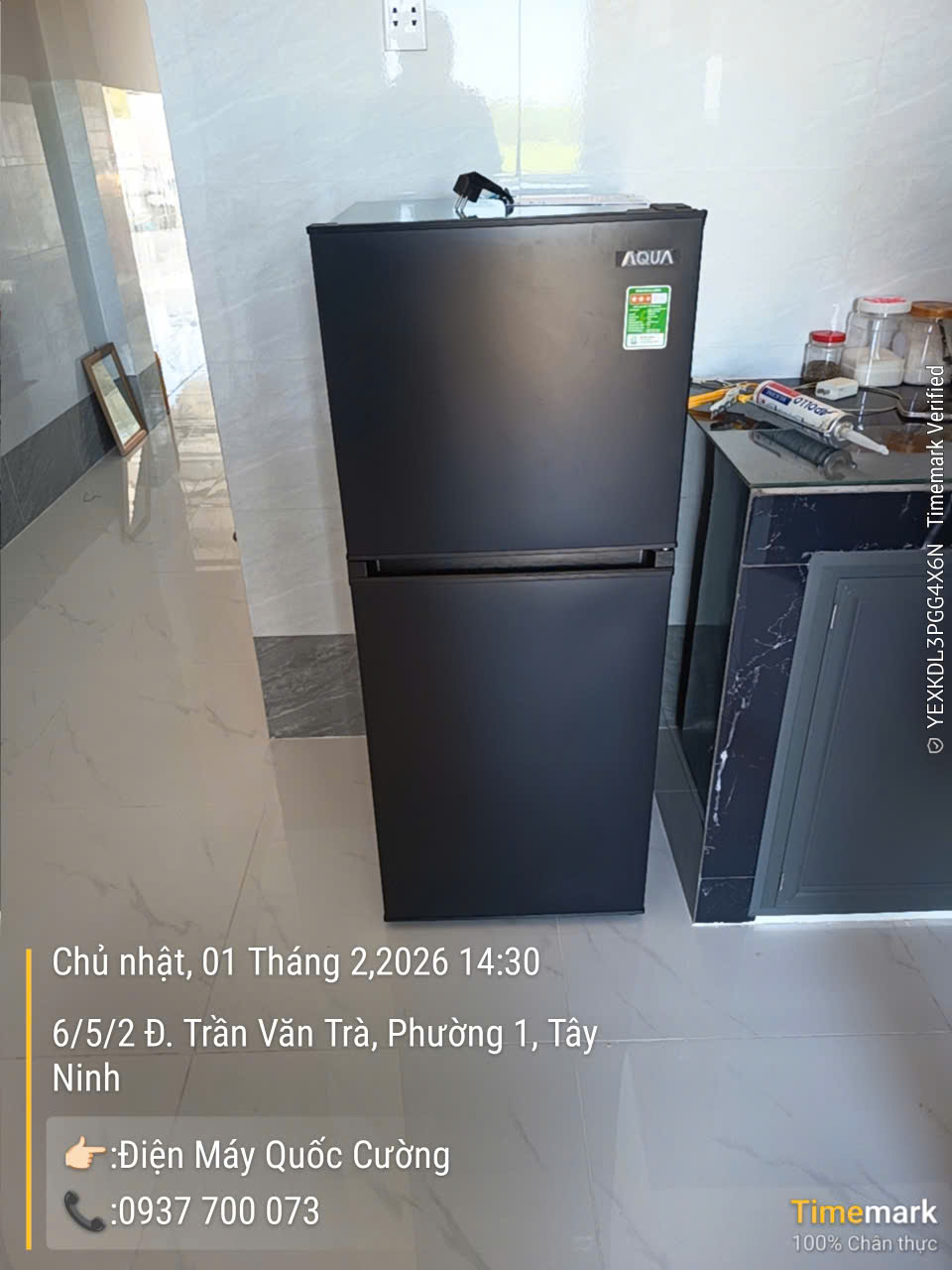 Tủ lạnh Aqua AQR-T160FA(BS)