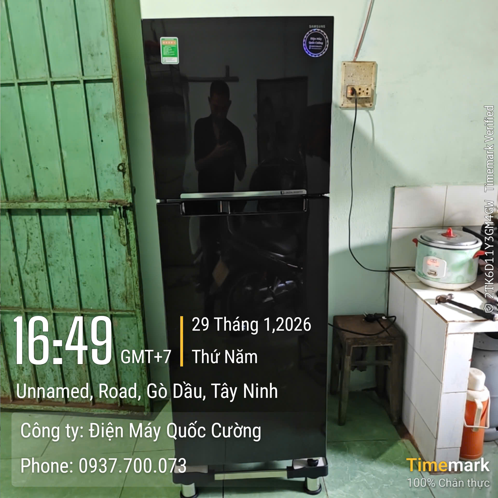 Tủ lạnh Samsung Inverter 236 lít RT22M4032BY/SV