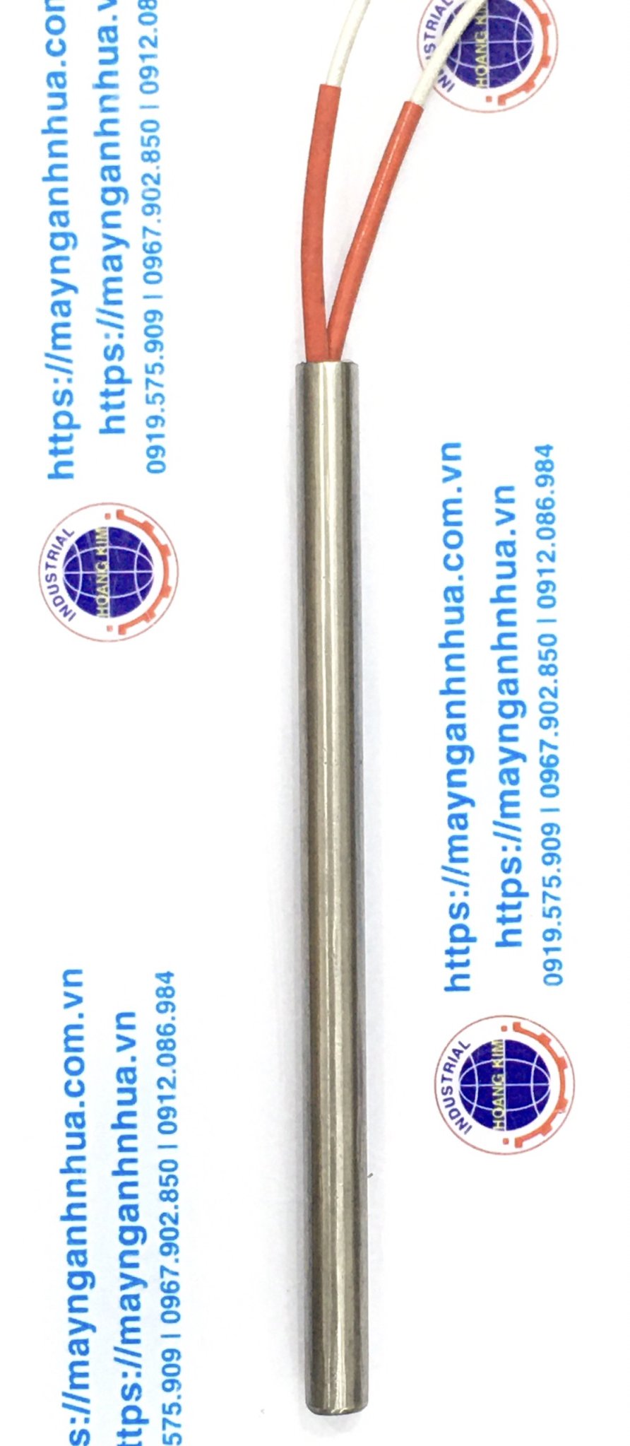 Điện trở 1 đầu phi 16 dài 300 điện áp 220v công suất 500w