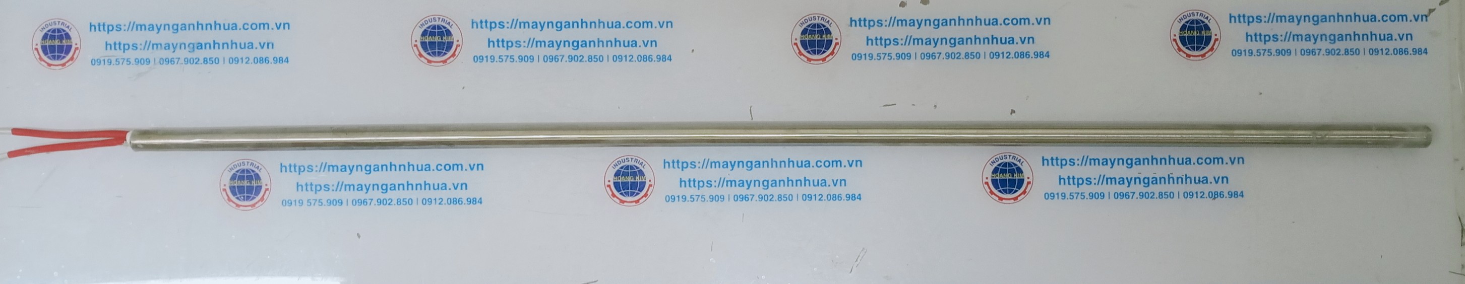 Ống gia nhiệt một đầu được làm bằng một ống kim loại chứa đầy vật liệu làm nóng