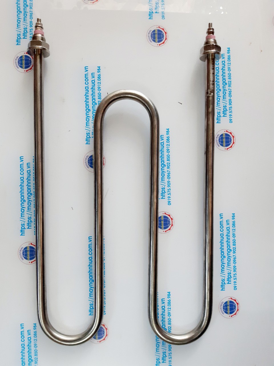 Điện trở đun nước dạng u kép điện áp 220v