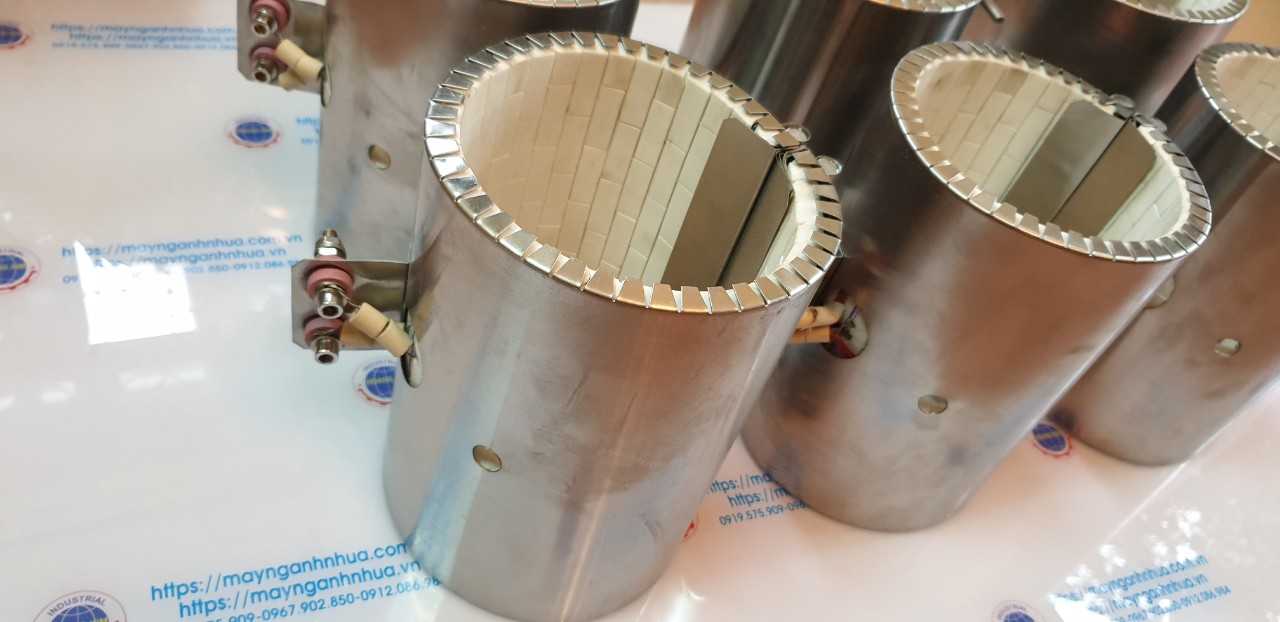 Vòng nhiệt sứ máy nhựa thường được ứng dụng trong những lĩnh vực nào