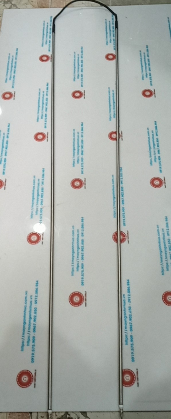 Điện trở xả đá 2 đầu I phi 8 dài 1100 điện áp 220V