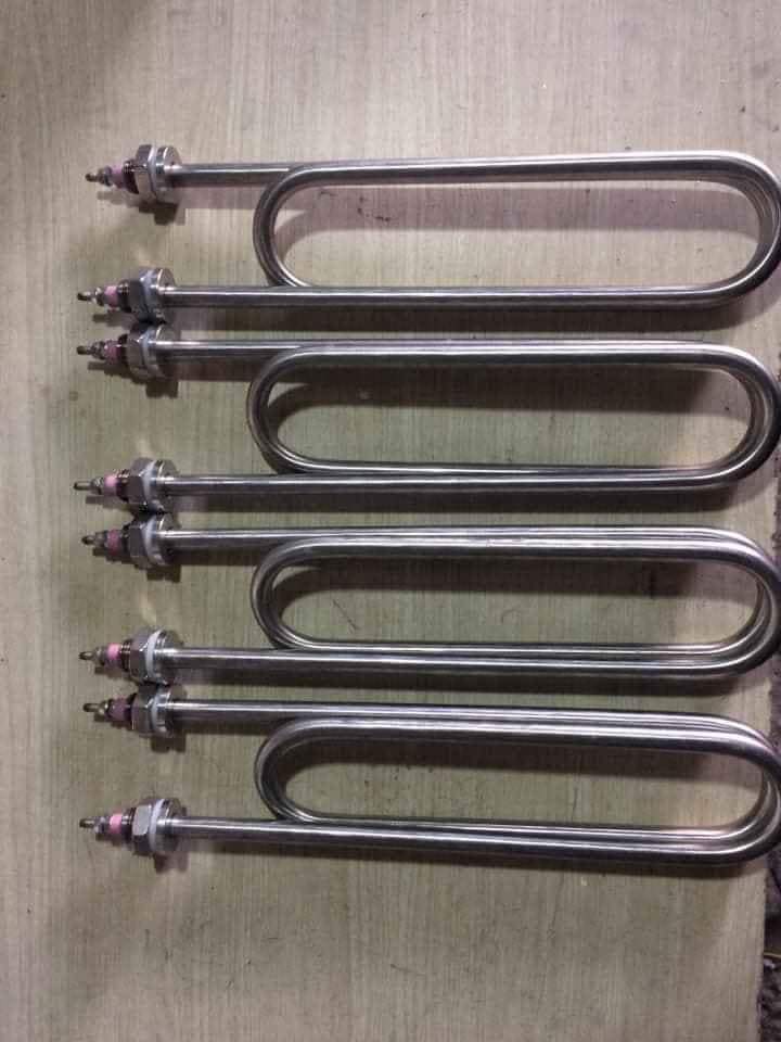 Cấu tạo thanh điện trở đốt nóng điện áp 220v dạng U kép