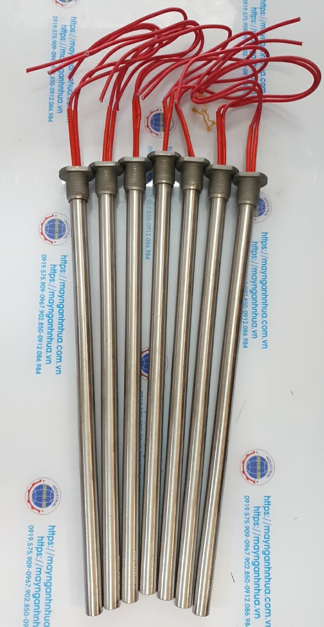 Thiết bị gia nhiệt hiệu quả cần nhúng vào nước để không bị cháy rỗng.