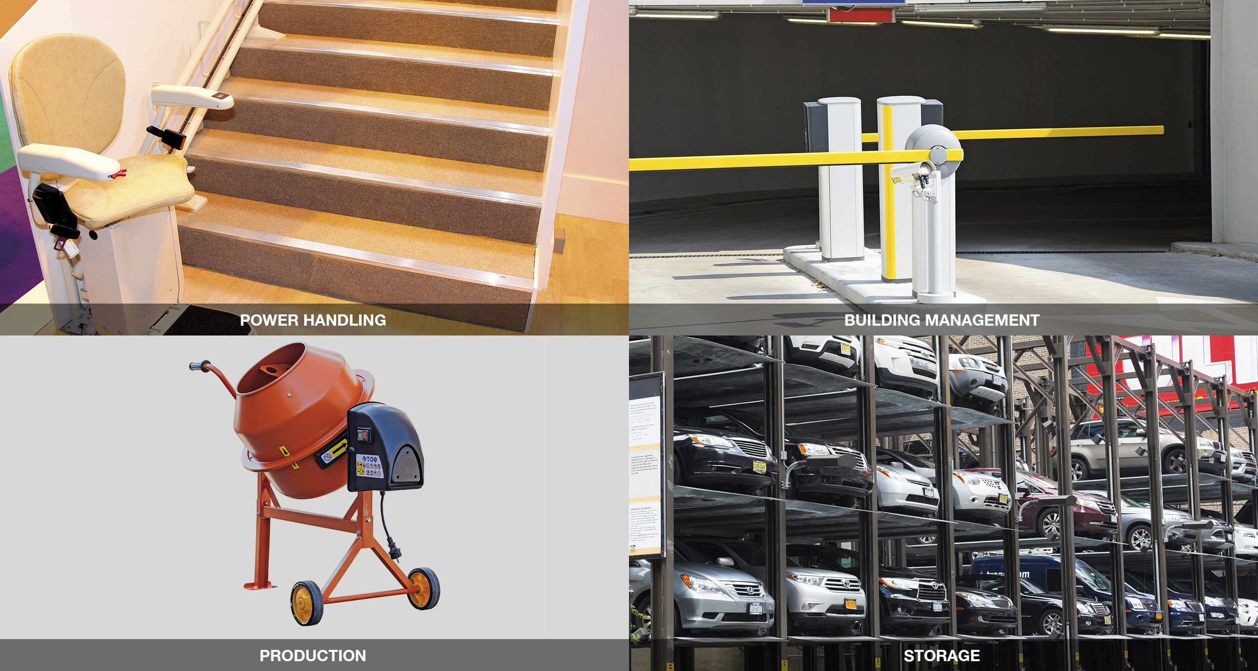 Hamakyu System - Hộp số Varvel cho ngành xây dựng công trình