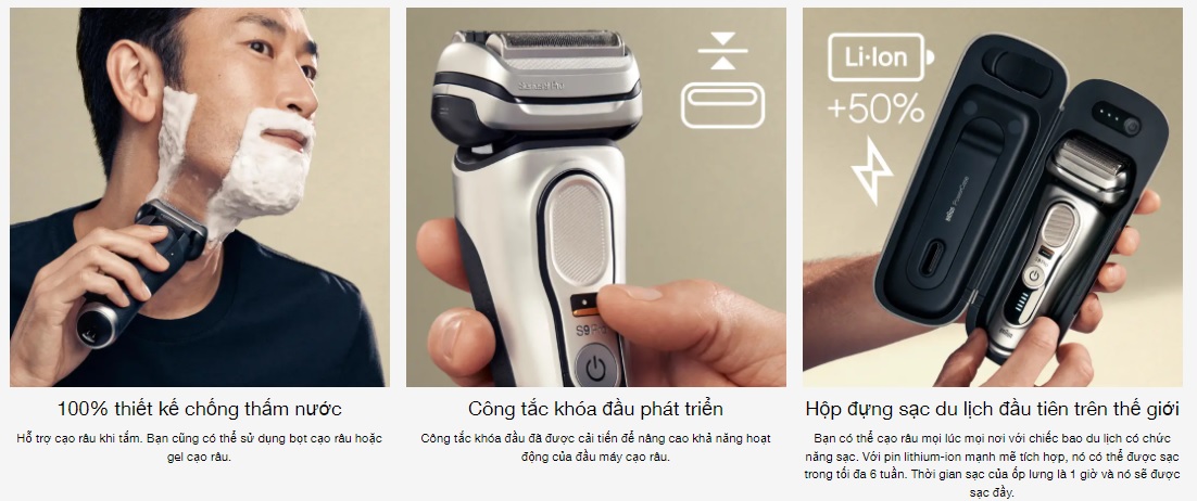 máy cạo râu cho doanh nhân