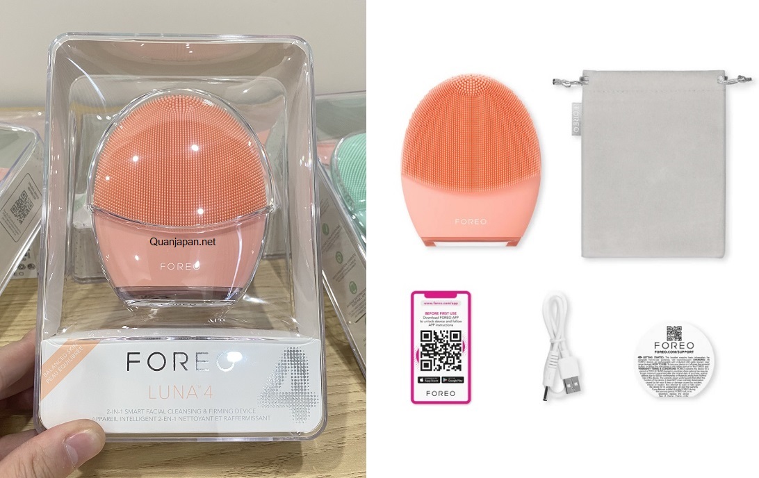 Foreo luna 4 màu cam