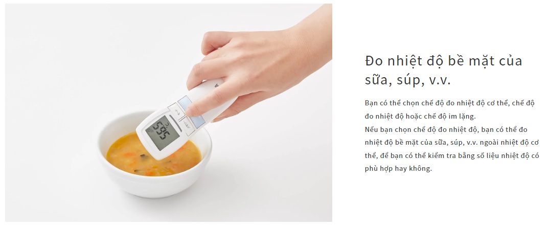 đo nhiệt độ đồ vật