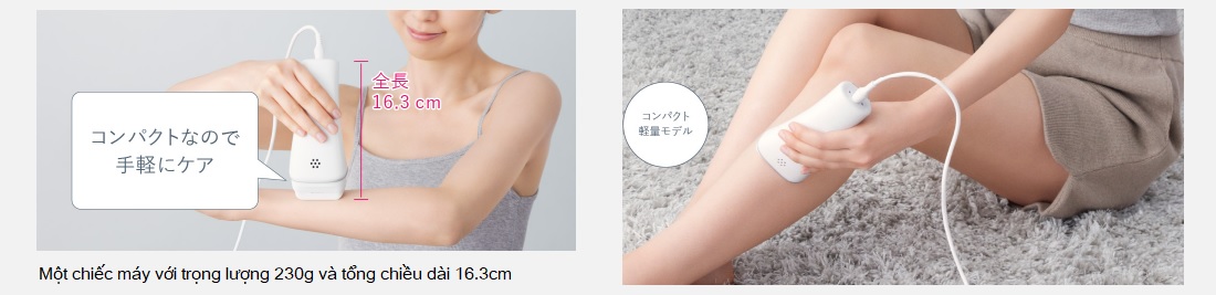 máy triệt lông panasonic wh7a