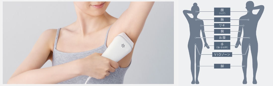 máy triệt lông mặt, body, bikini