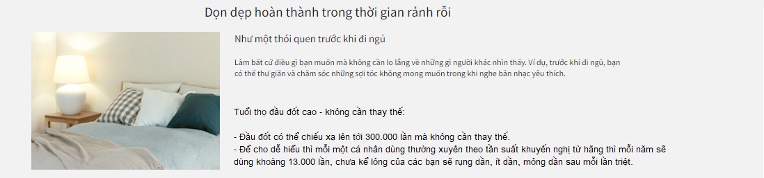 máy triệt lông an toàn tại nhà