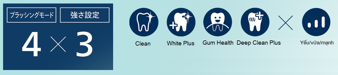 chức năng máy đánh răng philips