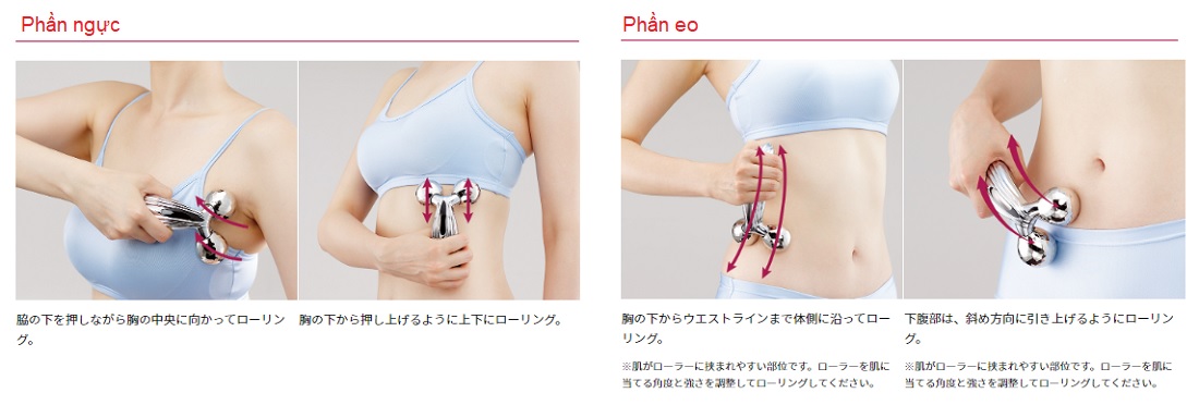 sử dụng cây lăn refa giảm béo