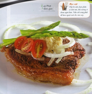 Bò sốt kem nấm ngon tuyệt