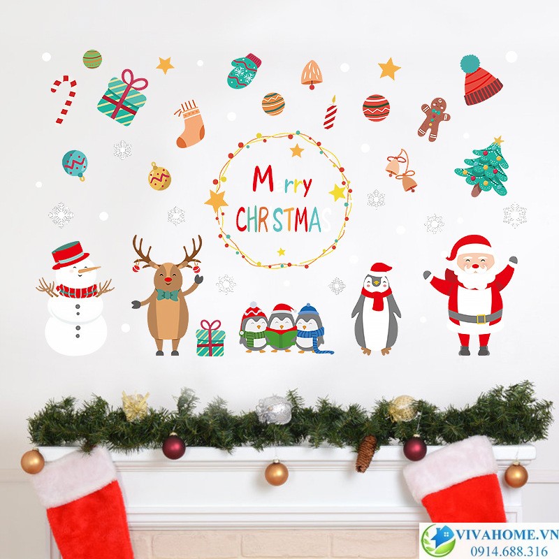 Trang trí giáng sinh noel số 1