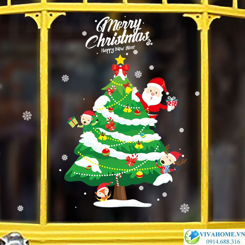 Cây thông noel rực rỡ