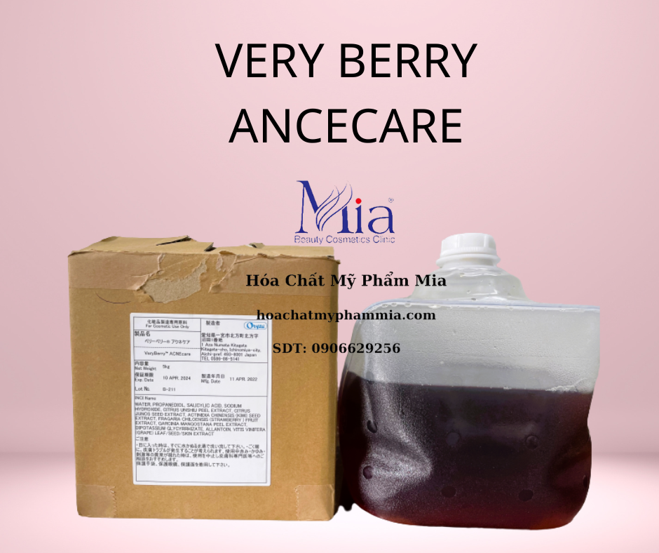 VeryBerry Acnecare - Hoạt Chất Trị Mụn