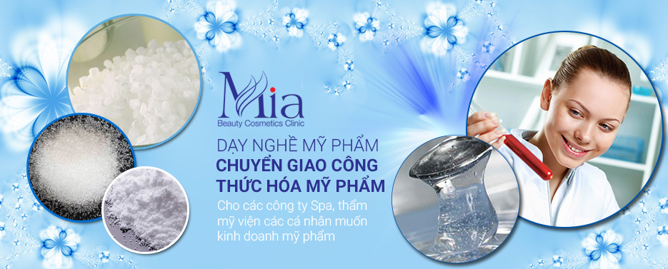 Hóa chất mỹ phẩm MIA | Công ty bán hóa chất ngành mỹ phẩm