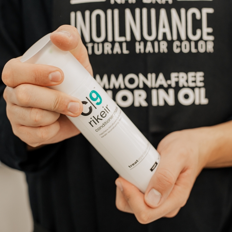 DẦU XẢ TÁI TẠO KERATIN CHO TÓC C9 RIKEIR tốt cho tóc khô xơ