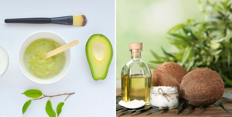 Ủ tóc từ bơ và dầu dừa