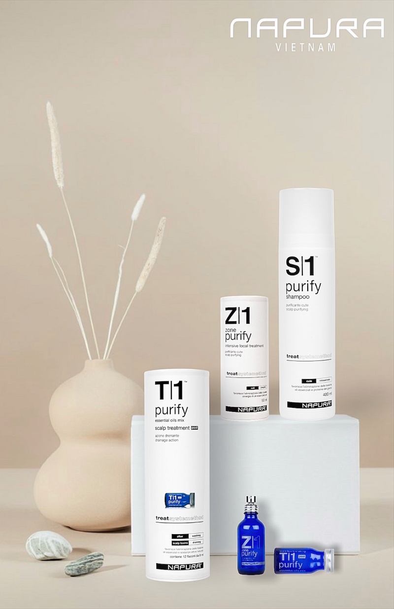 Sản phẩm thải độc da đầu tại Napura