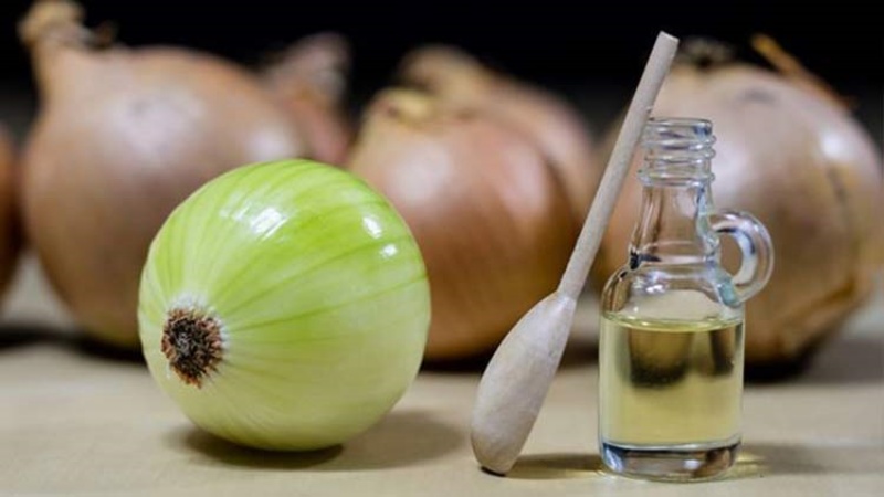 Dùng nước ép hành tây