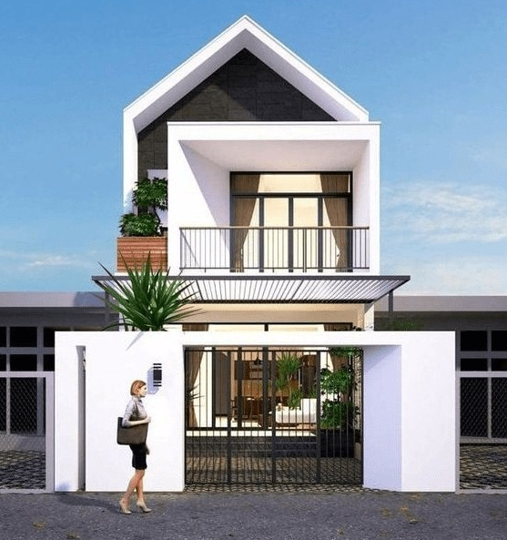 xây nhà 2 tầng tiết kiệm chi phí