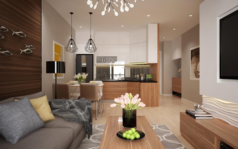 Xu hướng thiết kế phòng khách và bếp chung trong một không gian không còn qua xa lạ bởi sự tiện ích mà thiết kế này mang lại. Hãy cùng Hà Thành House tham khảo một vài lưu ý khi thiết kế phòng khách kết hợp nhà bếp nhé!