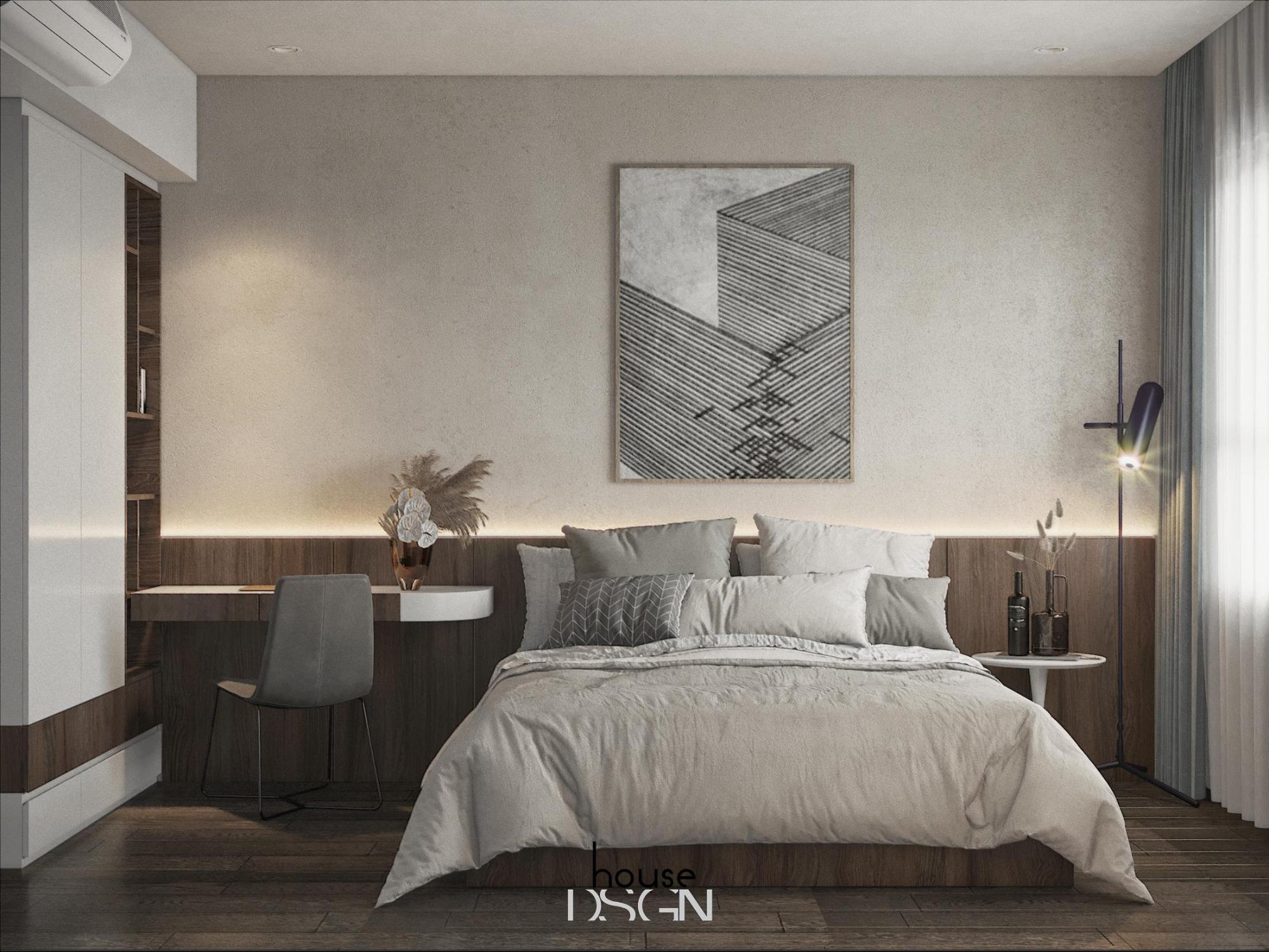 trang trí phòng ngủ vợ chồng đơn giản