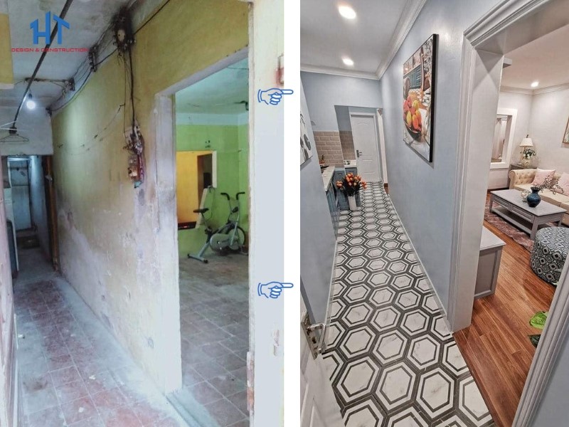 Báo giá sửa chữa nhà tập thể cũ trọn gói