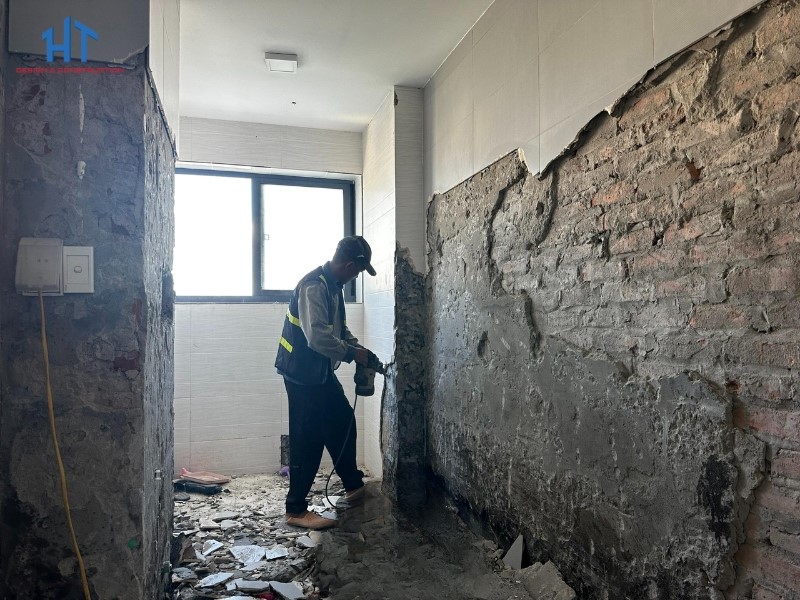 Bước 4: Thi công