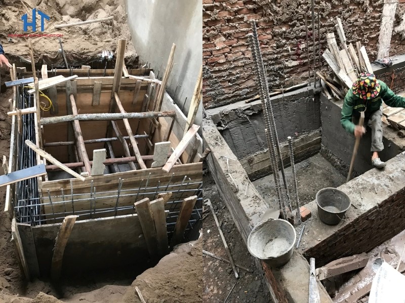 Đơn vị thi công sẽ tiến hành vận chuyển vật liệu đến khu đất và bắt đầu xây dựng