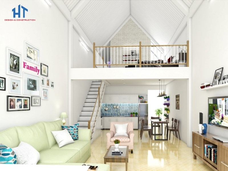 Hoàn thiện nội thất đảm bảo không gian căn nhà đầy đủ công năng, có tính thẩm mỹ cao