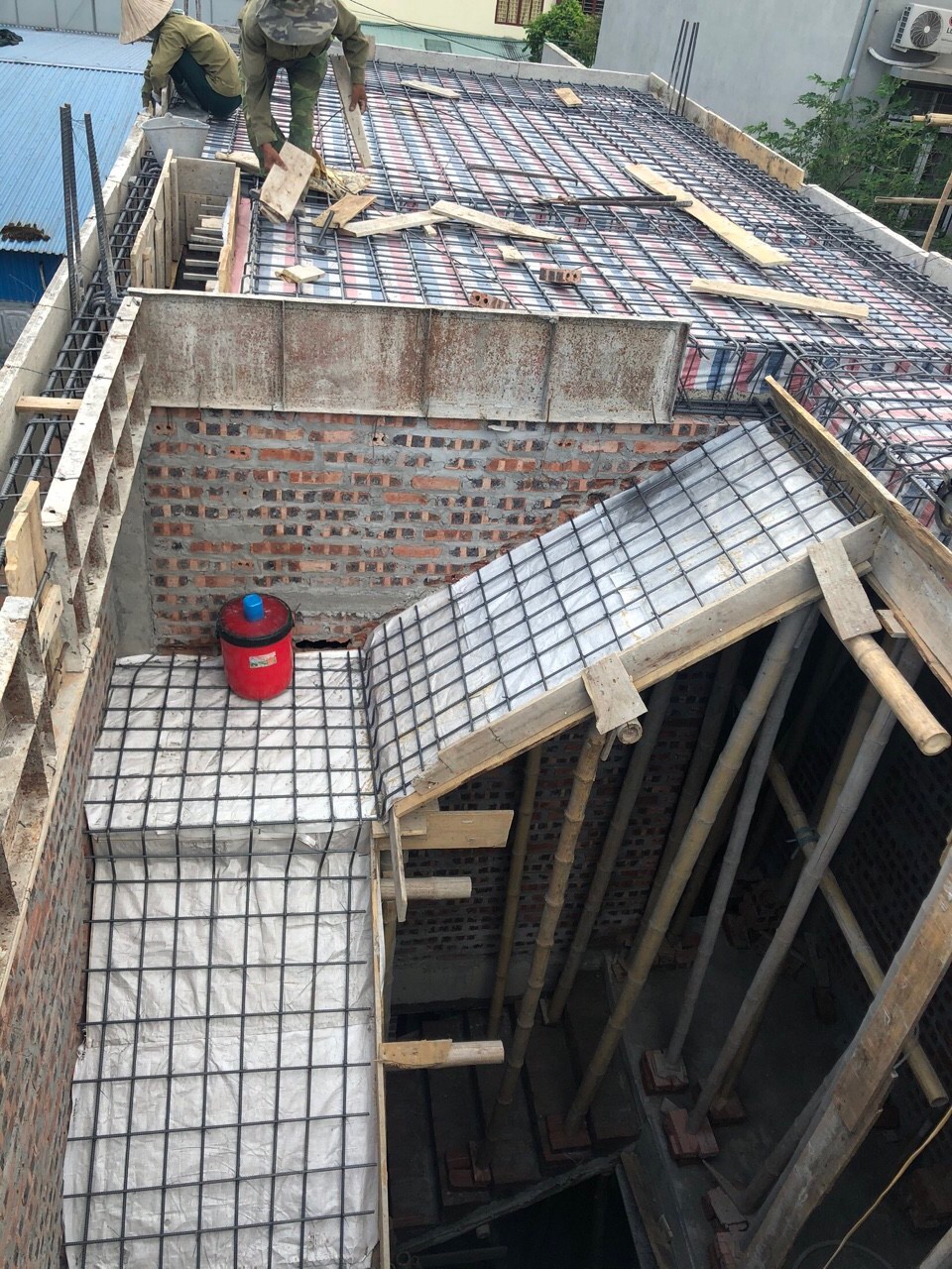 giá xây nhà 2 tầng